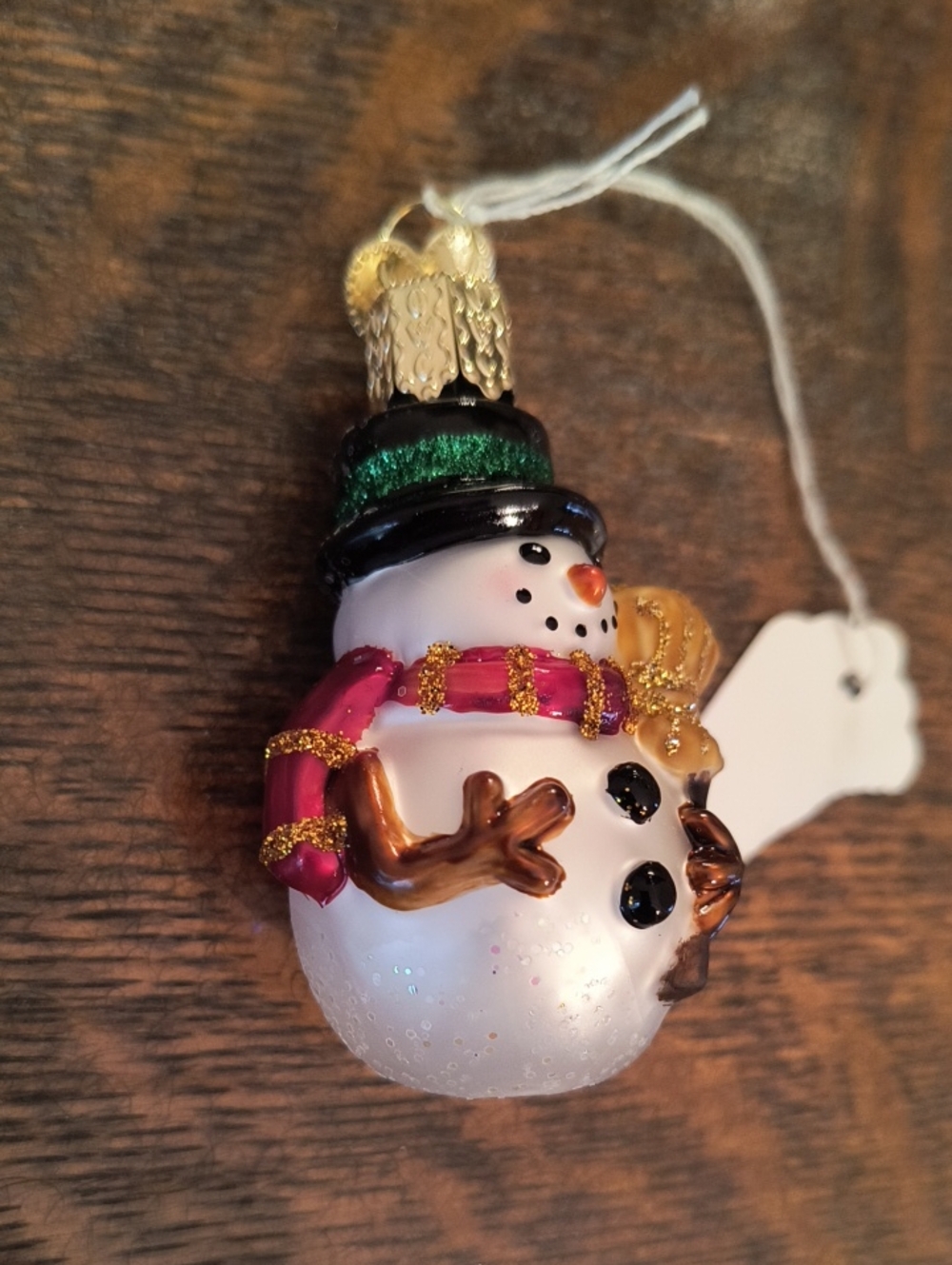 Old World Christmas Snowman Ornament - Picture 3 of 11